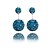 cheap Earrings-Women&#039;s Crystal Stud Earrings - Zircon, Rhinestone Statement, Classic 11 / 12 / 13 For Wedding Party Daily