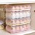 رخيصةأون تخزين أدوات المطبخ-1 قطع 15 فارغة المطبخ الثلاجة البيض تخزين مربع حامل الحفاظ مربع البلاستيك المحمولة وضع البيض مربع المنزل أدوات المطبخ تخزين لون عشوائي