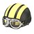 baratos Auscultadores para capacetes de motociclos-Meio Capacete ABS capacetes para motociclistas