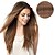 cheap Clip in Hair Extensions-7 pcs set clip in hair extensions chestnut brown 14inch 18inch 100 human hair for women