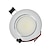 baratos Luzes LED de Encaixe-3 W Downlight de LED 250 lm 2G11 Encaixe Embutido 1 Contas LED COB Regulável Decorativa Branco Quente Branco Frio 220-240 V 110-130 V / 1 pç / RoHs