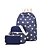 Χαμηλού Κόστους Σακίδια Πλάτης-Σχολική τσάντα σακκίδιο Καμβάς Με εικόνες Ουρανί / Αμέθυστος / Βαθυγάλαζο