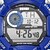 Недорогие наручные часы-SKMEI Мужской Спортивные часы электронные часы LED Календарь Секундомер Защита от влаги Кварцевый Цифровой Японский кварц PU Группа Синий