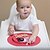 voordelige Dineren &amp; Bestek-1Pcs  Premium Toddler Baby Kids Food Placemat One-Piece Silicone Divided Dish Bowl Plates