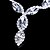 cheap Jewelry Sets-Women&#039;s AAA Cubic Zirconia Bridal Jewelry Sets Unique Design Pendant Initial Cubic Zirconia Earrings Jewelry White / Red / Multicolor For Wedding Party Special Occasion