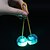 abordables Balones y accesorios-Iluminación LED Yoyó Pelotas Antiestrés Juguetes Circular Textil Gel de Sílice El plastico Piezas Unisex Regalo