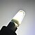 halpa Kaksikantaiset LED-lamput-2W G9 LED Bi-Pin lamput T 1 LEDit COB Lämmin valkoinen Kylmä valkoinen 150-250lm 2700-6500K AC220V