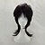 Χαμηλού Κόστους Περούκες μεταμφιέσεων-συνθετική περούκα cosplay περούκα σγουρά σγουρά πολυεπίπεδη κούρεμα περούκα μεσαίου μήκους φυσικά μαύρα συνθετικά μαλλιά γυναικεία μαύρα hairjoy