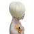 cheap Synthetic Trendy Wigs-Synthetic Wig Straight Straight Asymmetrical With Bangs Wig Blonde Short Bleached Blonde Synthetic Hair Women&#039;s Side Part Blonde