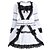 Χαμηλού Κόστους Lolita Φορέματα-Classic Lolita Lolita φόρεμα διακοπών Φορέματα Γυναικεία Κοριτσίστικα Βαμβάκι Ιαπωνικά Κοστούμια Cosplay Λευκό Δαντέλα Μακρυμάνικο Κοντό Μήκος / Κλασσική / Παραδοσιακή Lolita