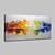 cheap Abstract Paintings-Oil Painting Hand Painted Horizontal Abstract Modern European Style Stretched Canvas