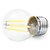preiswerte LED-Leuchtdraht-Glühbirnen-BRELONG® 5 Stück 4 W LED Glühlampen 300 lm E27 G45 4 LED-Perlen COB Abblendbar Warmes Weiß Weiß 200-240 V