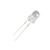 abordables Nouveautés-Lampes à diodes électroluminescentes blanches de 5 mm (50 pièces par paquet)