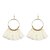 abordables Boucles d&#039;oreilles-Femme Boucle d&#039;Oreille Pendantes Boucle d&#039;oreille boucles d&#039;oreilles ventilateur Franges dames Personnalisé Franges Mode euroaméricains Des boucles d&#039;oreilles Bijoux Rose translucide / Arc-en-ciel