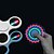 cheap Toys &amp; Games-Fidget Spinner / Hand Spinner / Spinning Top Stress and Anxiety Relief / Focus Toy / Office Desk Toys Ring Spinner Metalic Pieces Adults&#039; Gift