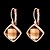 cheap Earrings-Women&#039;s Drop Earrings Crystal Cubic Zirconia Personalized Geometric Circular Unique Design Dangling Style Tassel Classic Vintage Bohemian