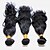 お買い得  一本のつけ毛-3バンドル ペルービアンヘア ナチュラルウェーブ バージンヘア 人間の髪編む 8-28 インチ 人間の髪織り 人間の髪の拡張機能
