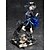 halpa Anime-toimintafiguurit-Anime Toimintahahmot Innoittamana Black Butler Ciel Phantomhive PVC 18 cm CM Malli lelut Doll Toy Miesten Naisten