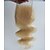 billige Lukning og frontside-PANSY Brasiliansk hår 3.5X4 Lukking Krop Bølge / Klassisk Gratis Part / Midtre del / 3 Del Fransk blonde Remy Menneskehår Daglig