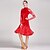 cheap Latin Dancewear-Latin Dance Dress Draping Women&#039;s Performance Long Sleeve Natural Lace Velvet