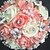 Χαμηλού Κόστους Λουλούδια Γάμου-Λουλούδια Γάμου Μπουκέτα Γάμου Πολυεστέρας 7,87 &quot; (περίπου20εκ) Χριστούγεννα