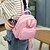 baratos Mochilas-Bolsas PU mochila Laço / MiniSpot Personagem Rosa / Ametista / Fúcsia