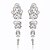 abordables Boucles d&#039;oreilles-Femme Boucle d&#039;Oreille Pendantes Classique Mode Des boucles d&#039;oreilles Bijoux Argent Pour Mariage Soirée Occasion spéciale Fiançailles