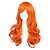 voordelige Kostuumpruiken-synthetische pruik cosplay pruik krullend krullende pruik blond halflang oranje synthetisch haar vrouwen blond