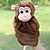 cheap Puppets-Finger Puppets Puppets Hand Puppets Monkey Cute Animals Lovely Tactel Plush Imaginative Play, Stocking, Great Birthday Gifts Party Favor Supplies Girls&#039; Kid&#039;s