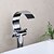 cheap Bathroom Sink Faucets-Bathroom Sink Faucet - Waterfall Chrome Centerset Two Handles One HoleBath Taps / Brass