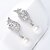 cheap Earrings-Women&#039;s Unique Design Fashion Euramerican Pearl Zircon Earrings Jewelry Silver For Wedding Birthday Party Evening Graduation Ceremony