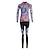 cheap Men&#039;s Clothing Sets-Malciklo Women&#039;s Cycling Jersey with Tights Long Sleeve Mountain Bike MTB Road Bike Cycling Winter Black Green Purple 3D Novelty Bike Clothing Suit Lycra 3D Pad Breathable Quick Dry Reflective Strips