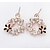 preiswerte Ohrringe-Damen Ohrstecker Tropfen-Ohrringe Kreolen Strass Basis Einzigartiges Design Logo Stil Strass Freundschaft Sexy Euramerican Zum