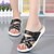 cheap Women&#039;s Sandals-Women&#039;s Sandals Daily Dress Casual Daily Summer Low Heel Sandals and Flip-Flops Comfort Leather Black White Yellow