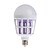 billige Globepærer med LED-1pc 15 W 600 lm E26 / E27 LED-globepærer 24 LED perler SMD 2835 Insekter Mygg Fly Killer Hvit 220-240 V / CE