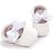 voordelige Babyschoenentjes-Meisjes Comfortabel / Eerste schoentjes / Wiegschoenen PU Loafers &amp; Slip-Ons Strik Wit / Roze / Goud Lente &amp; Herfst / Espadrilles / Bruiloft / Bruiloft / Bloemenmeisjesschoenen