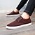 cheap Men&#039;s Sneakers-Men&#039;s Comfort Shoes Leather Spring / Fall Sneakers Black / Yellow / Burgundy / Split Joint / Outdoor / Light Soles / EU42