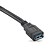 preiswerte USB-Kabel-Black USB 3.0 Female to Dual USB Male Extra Power Data Y Extension Cable for 2.5&quot; Mobile Hard Disk