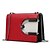 cheap Crossbody Bags-Women&#039;s Bags PU(Polyurethane) Crossbody Bag Metallic Solid Colored Black / Red / Brown