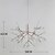 baratos Estilo Sputnik-58 cm LED Lustres Metal Sputnik Acabamentos Pintados Contemporâneo Moderno 110-120V 220-240V