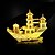preiswerte 3D-Puzzle-3D - Puzzle Metallpuzzle Modellbausätze Schiff Chinesisches altes Schiff Spaß Metalllegierung Klassisch Kinder Unisex Spielzeuge Geschenk