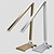 cheap Desk Lamps-Metal Desk Lamp Eye Protection Table Lamp Golden Silvery Modern Contemporary Home Office 220V