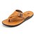 preiswerte Hausschuhe und Flip-Flops für Herren-Herrn PU Frühling / Sommer Komfort Sandalen Gelb / Braun / Perlenstickerei