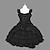 abordables Vestidos Lolita-Princesa Lolita gótica Punk vestido de vacaciones Vestidos Falda Overol / jsk Vestido de fiesta de graduación Mujer Chica Algodón Japonés Disfraces de Cosplay Tallas Grandes Personalizada Negro / Rosa