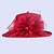 זול כובע מסיבות-פשתן / עור כובעים עם פרח 1pc חתונה / אירוע מיוחד / קזו&#039;אל כיסוי ראש