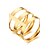 levne Prsteny-Dámské Band Ring Růžové zlato Zlatá Rose Gold Pozlacené Kulatý Vintage Punk Svatební Výročí Šperky / Denní