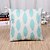 cheap Throw Pillows &amp; Covers-1 Pcs Blue Leaf Printing Pillow Cover Simple Square Cushion Cover Cotton/Linen Pillow Case