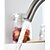 abordables Robinets de Cuisine-Robinet de Cuisine Nickel brossé Débit Normal / Grand / Haut Arc Set de centre Moderne contemporain Kitchen Taps