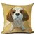 cheap Throw Pillows &amp; Covers-1 pcs Linen Pillow Case, Dog Modern / Contemporary