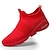 Χαμηλού Κόστους Ανδρικά Sneakers-Ανδρικά Αθλητικά Παπούτσια Παπούτσια άνεσης Αθλητικό Καθημερινό Καθημερινά ΕΞΩΤΕΡΙΚΟΥ ΧΩΡΟΥ Περπάτημα Καοτσούκ Αναπνέει Φορέστε την απόδειξη Λευκό Μαύρο Κόκκινο Φθινόπωρο Άνοιξη